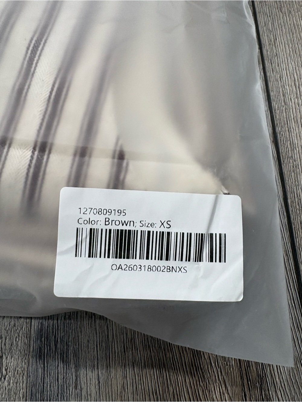 NWT! Commense Cream and Brown Vertical-Stripe Maxi Skirt with Front Buttons - Picture 9 of 11